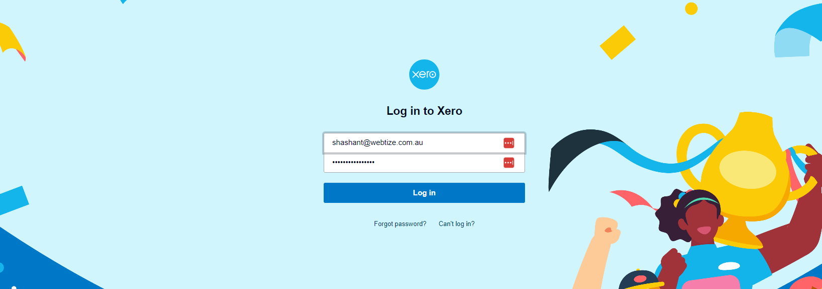 A screenshot of a computer login boxDescription automatically generated
